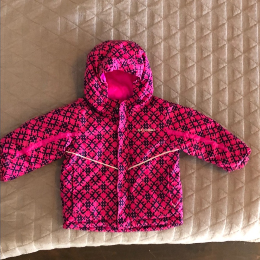 Girls heavy Columbia winter coat